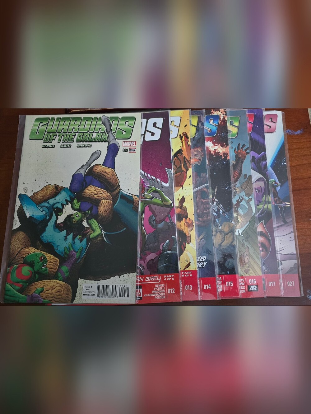 Marvel Guardians of the Galaxy Comic Book Lot of 8. 2014 & 2016